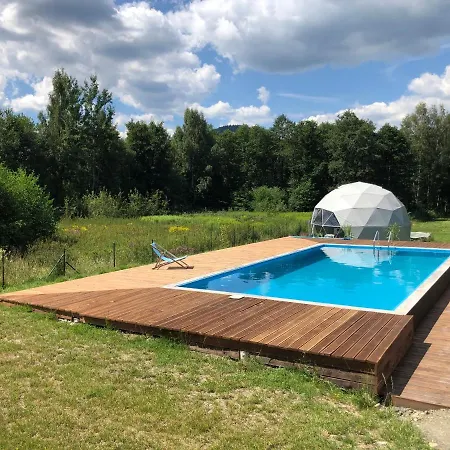 Glamping Stodola Dome Luxury tent *