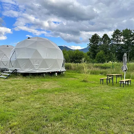 Glamping Stodoła Dome Luksusowy namiot