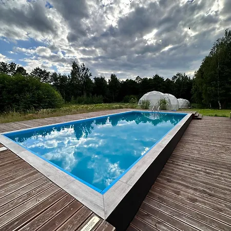 Glamping Stodola Dome Luxury tent