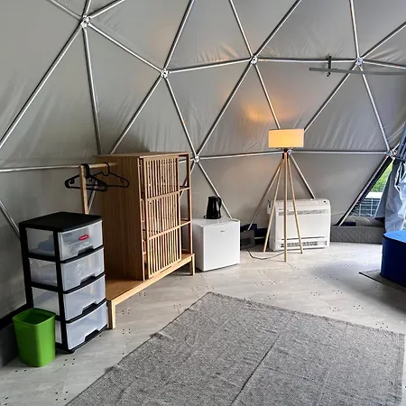 Glamping Stodola Dome Sciegny