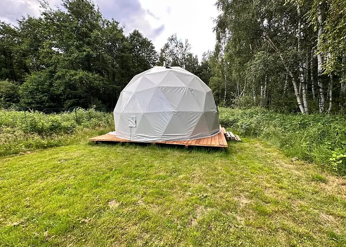 Glamping Stodoła Dome Luksusowy namiot Ściegny
