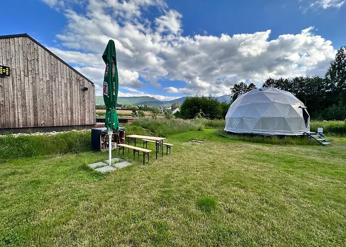 Glamping Stodoła Dome Luksusowy namiot Ściegny