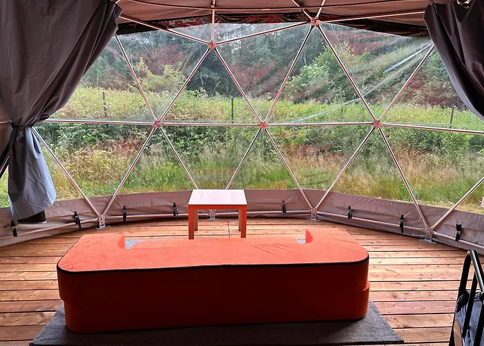 Glamping Stodola Sfera Luxusní stan
