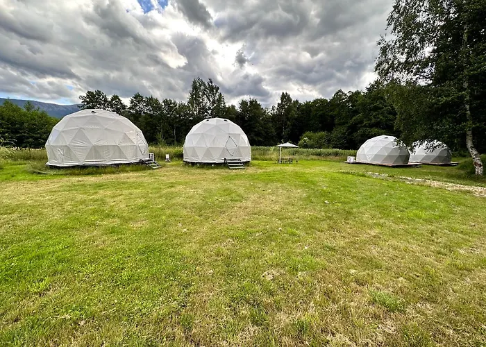 Glamping Stodoła Dome Luksusowy namiot Ściegny